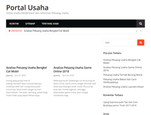 Tablet Screenshot of portalusaha.com